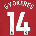 EPL Gyokeres 26/27 OFFICIAL NAME SET - White