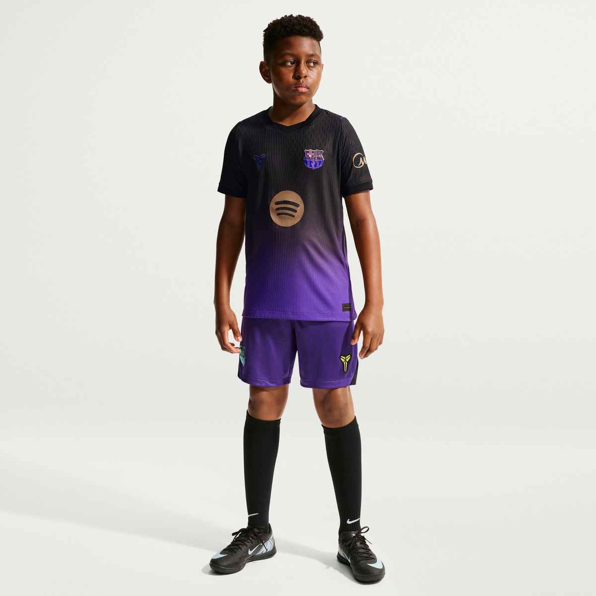 NIKE FC Barcelona 2026/27 Match Away Big Kids' Kobe Aero-FIT Soccer Authentic Jersey
