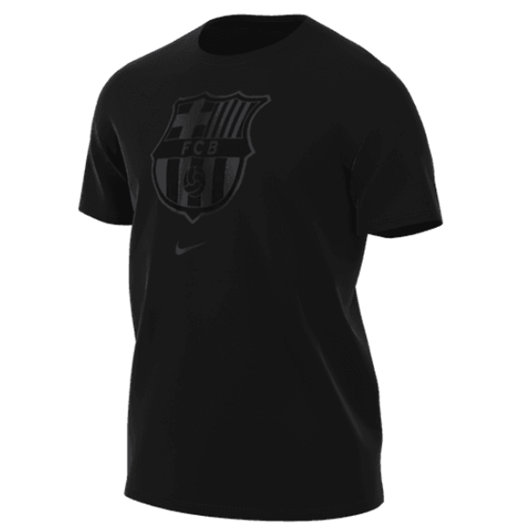 Nike FC Barcelona Crest Men's Soccer T-Shirt - DJ1306-010-NIKE by Nike | Available at Niky's Sports