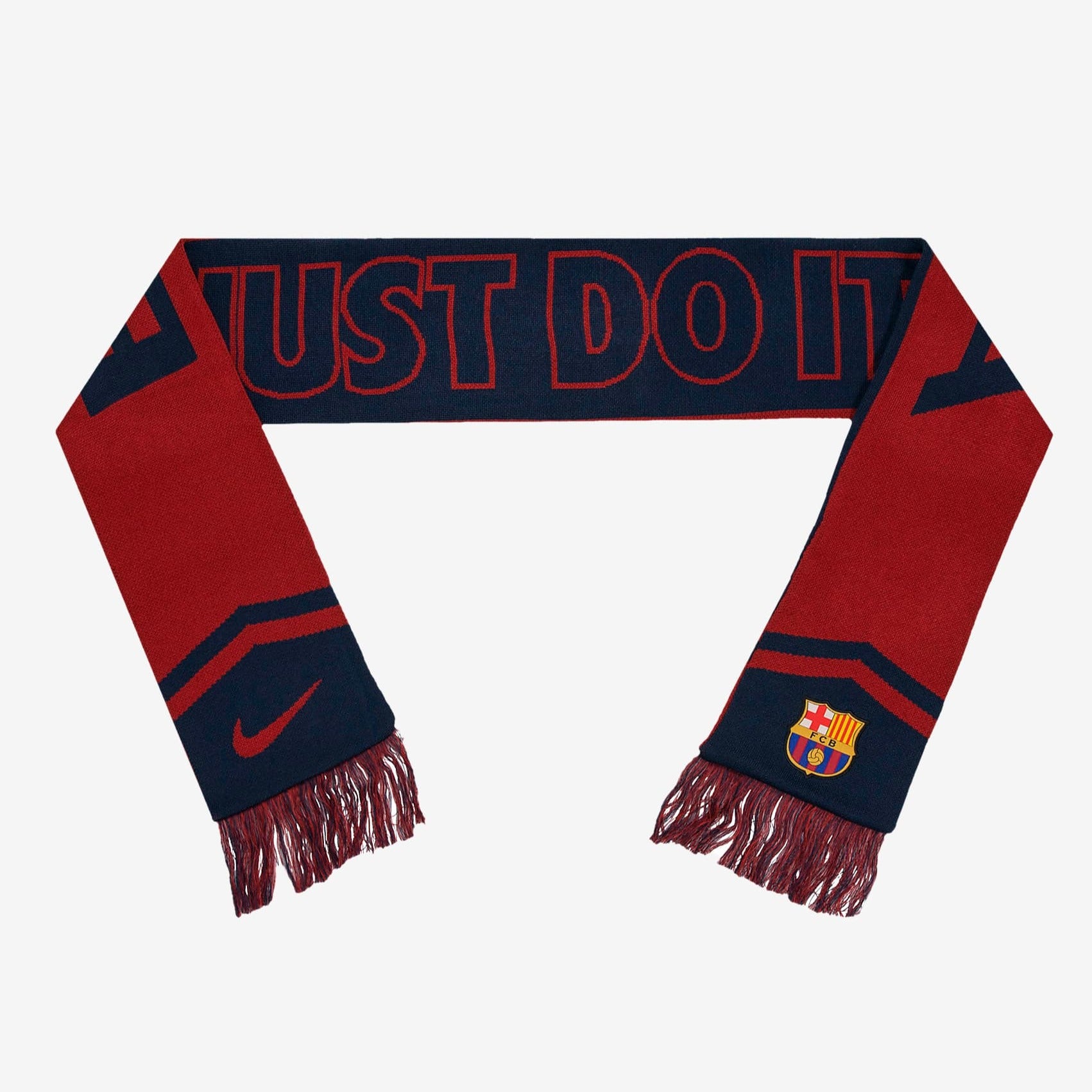Nike FC Barcelona Local Verbiage Scarf - C004021-FCBC-NIKE by Nike | Available at Niky's Sports