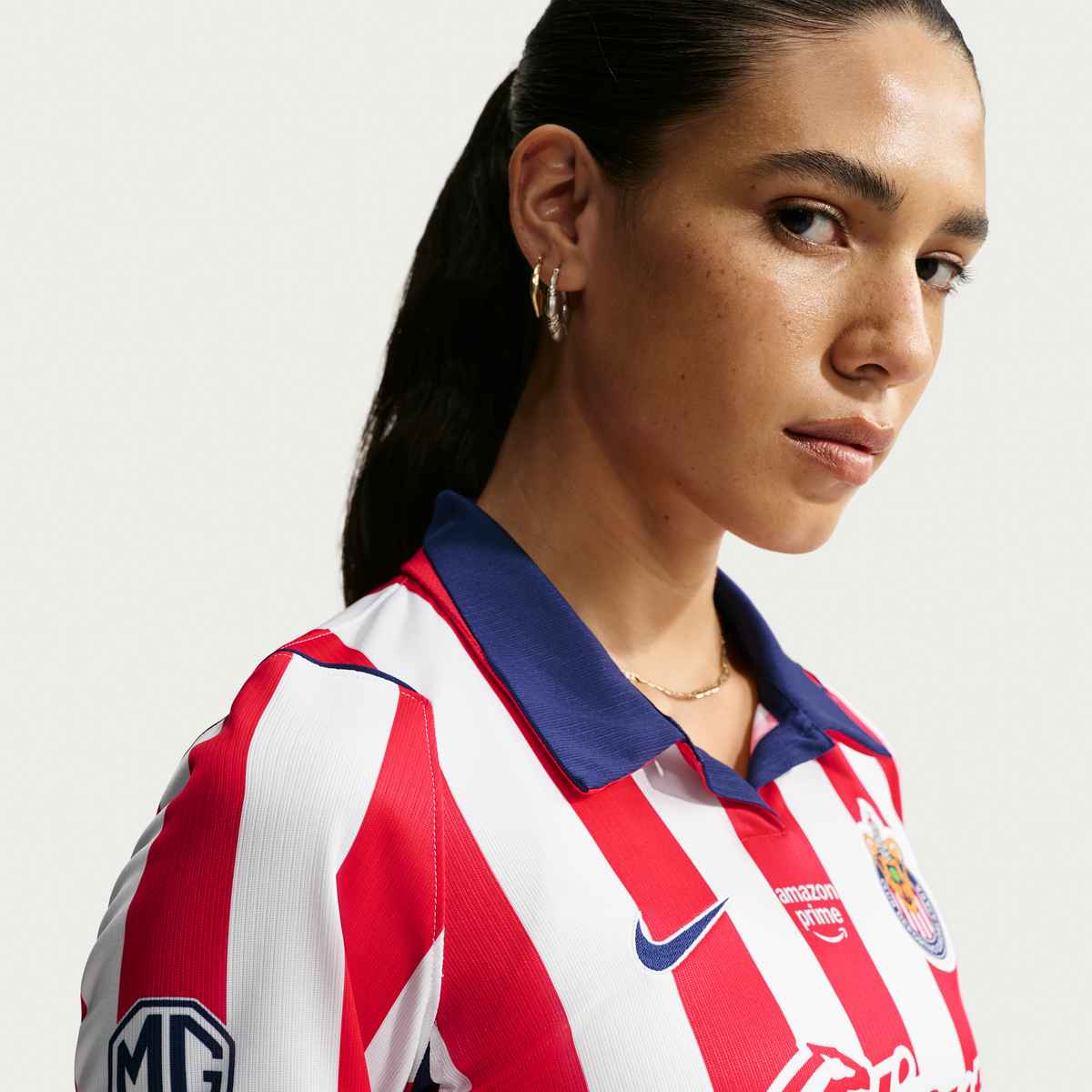 NIKE C.D. Guadalajara 2026/27 Stadium Home Women's Nike Dri-FIT Soccer Replica Jersey