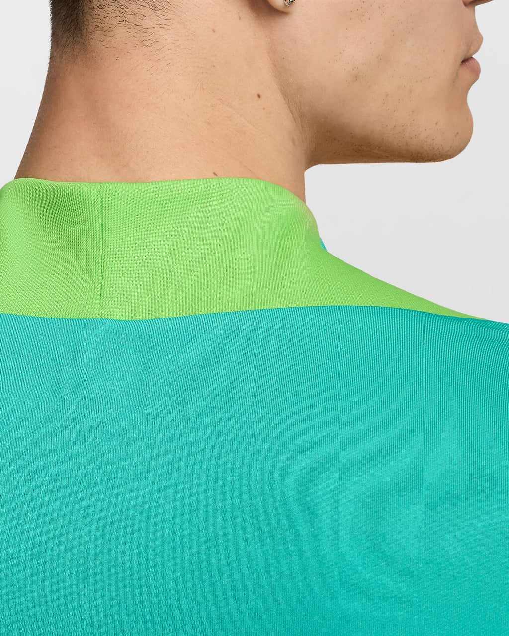 Nike Brazil Strike Men's Dri-FIT Soccer Drill Top - FJ2989-445-NIKE by Nike | Available at Niky's Sports
