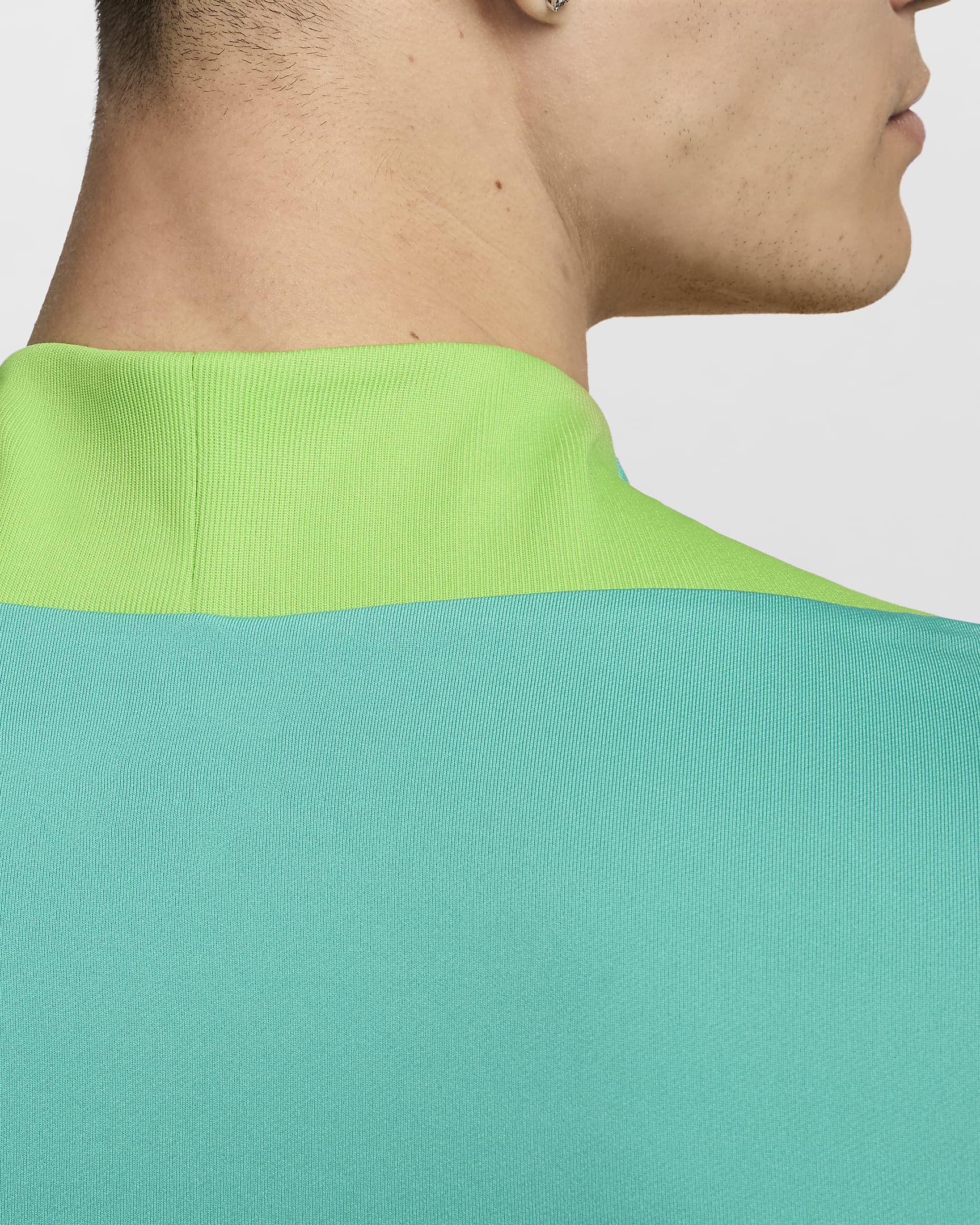 Nike Brazil Strike Men's Dri-FIT Soccer Drill Top - FJ2989-445-NIKE by Nike | Available at Niky's Sports