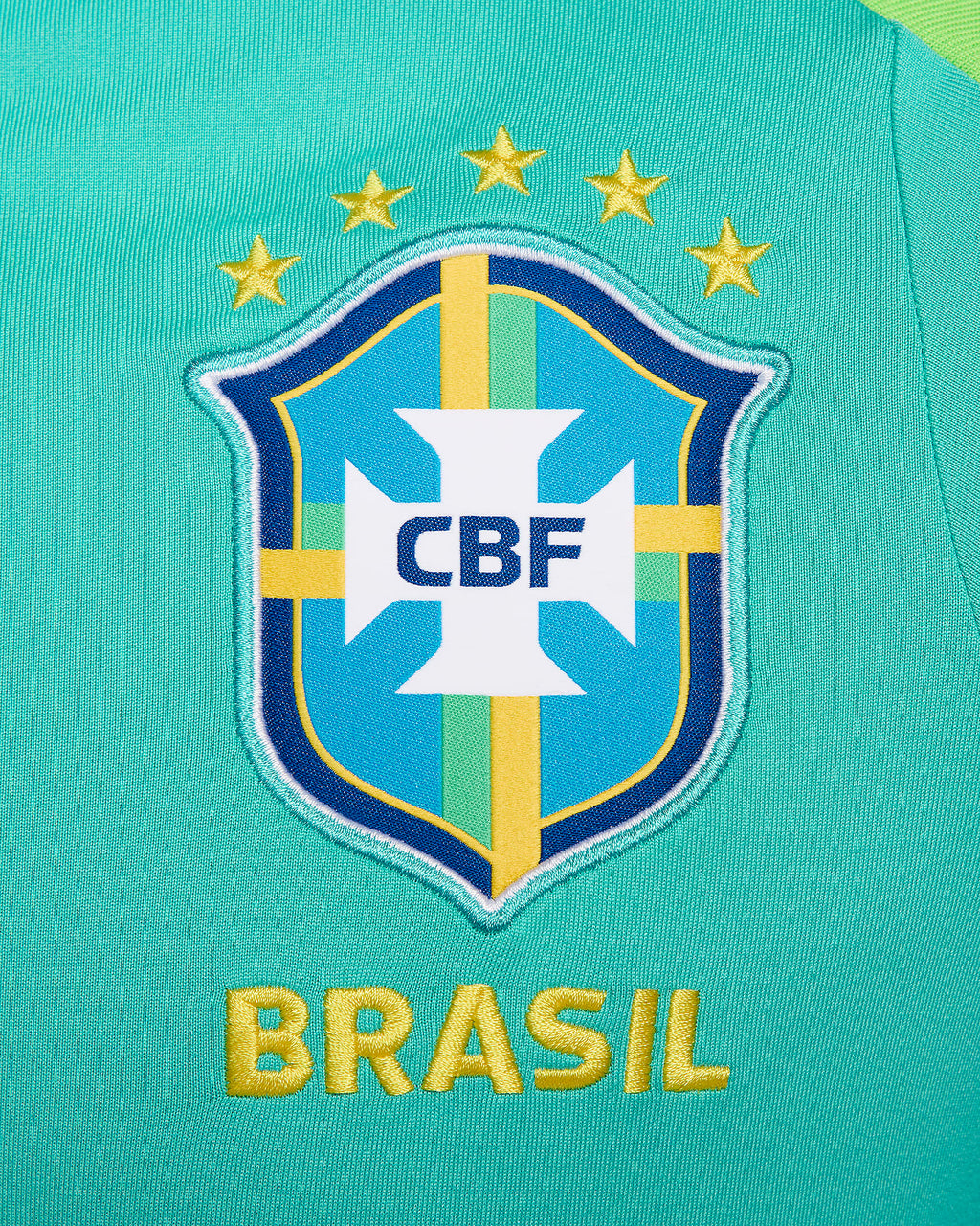 Nike Brazil Strike Men's Dri-FIT Soccer Drill Top - FJ2989-445-NIKE by Nike | Available at Niky's Sports