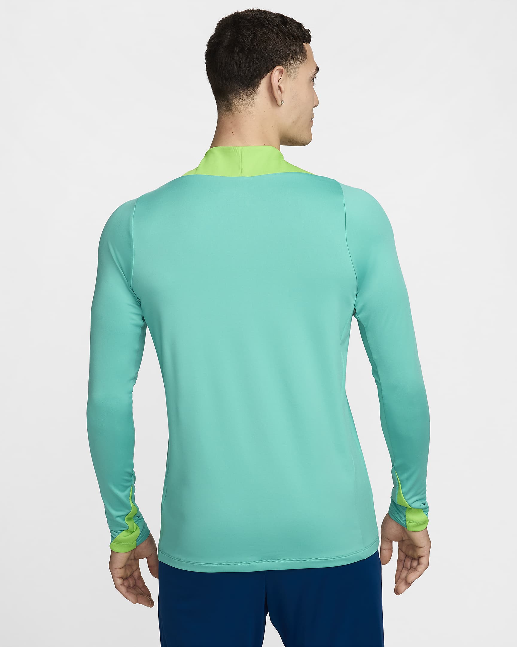 Nike Brazil Strike Men's Dri-FIT Soccer Drill Top - FJ2989-445-NIKE by Nike | Available at Niky's Sports