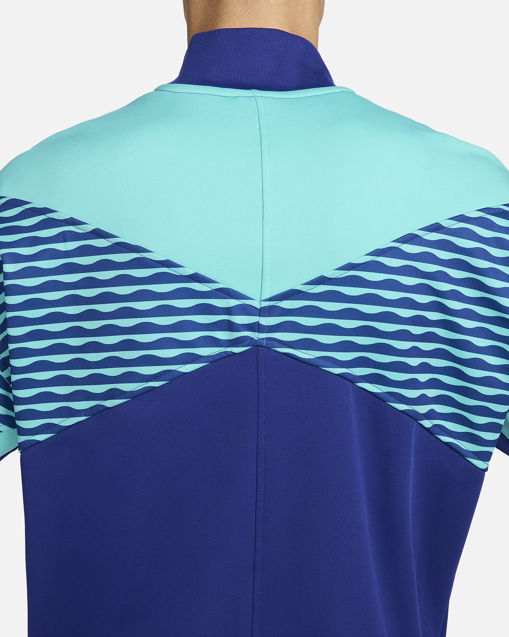 Nike Brazil Strike Men's Dri-FIT Soccer Jacket - FJ2657-455-NIKE by Nike | Available at Niky's Sports