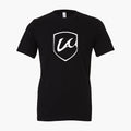 Adult LA Breakers Sueded Crew Tee Black - LAB-6410BLKWHT-NEXT LEVEL by Next Level | Available at Niky's Sports