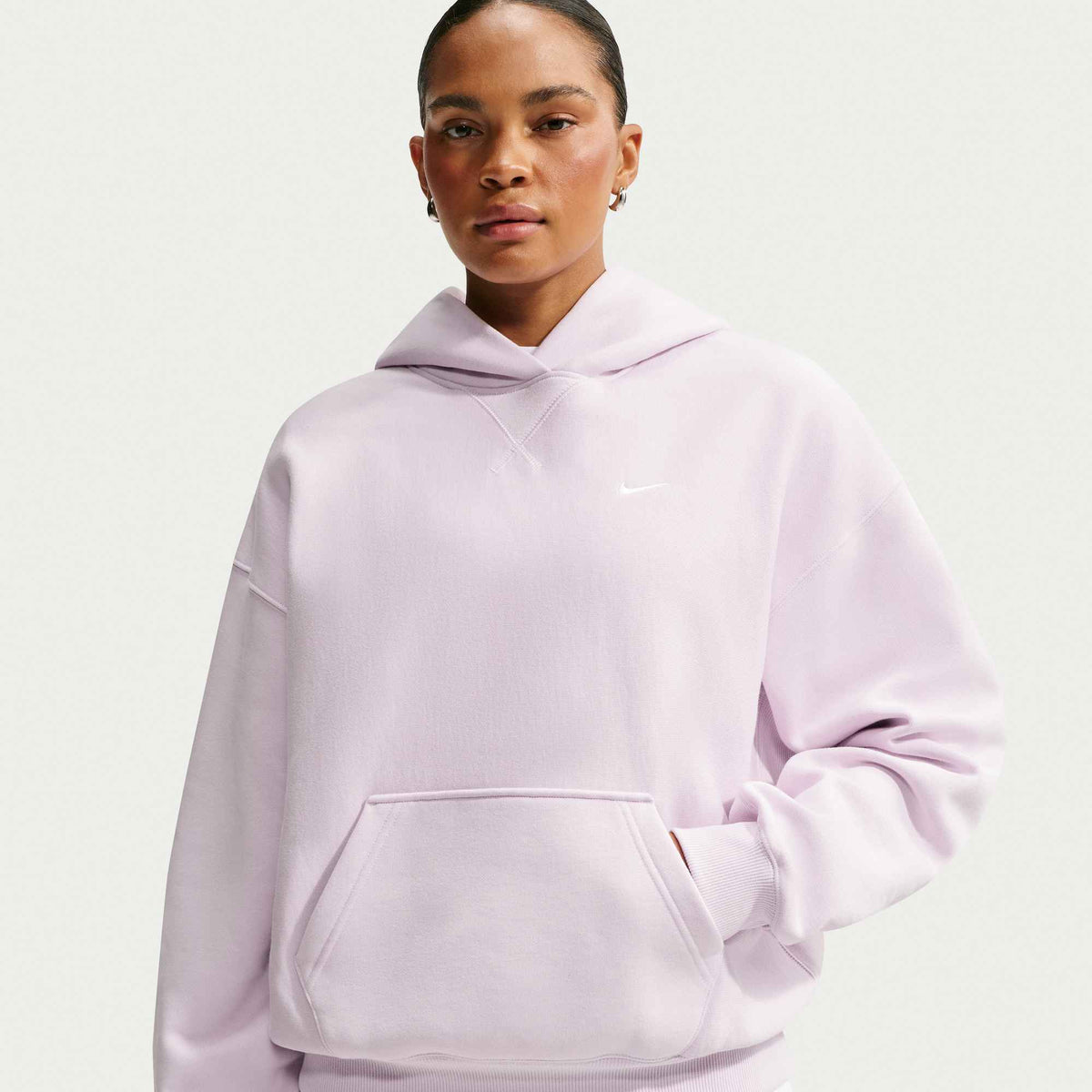 Nike Studio Fleece Heavyweight Women's Oversized Pullover Hoodie - IO2105-583-NIKE by Nike | Available at Niky's Sports