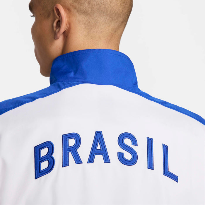 Nike Brazil 1998 Reissue Track Jacket - FZ6681-100-NIKE by Nike | Available at Niky's Sports