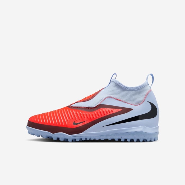 Nike Jr. Phantom 6 High Academy Kids' Turf Soccer Shoes - HQ2049-400-NIKE by Nike | Available at Niky's Sports