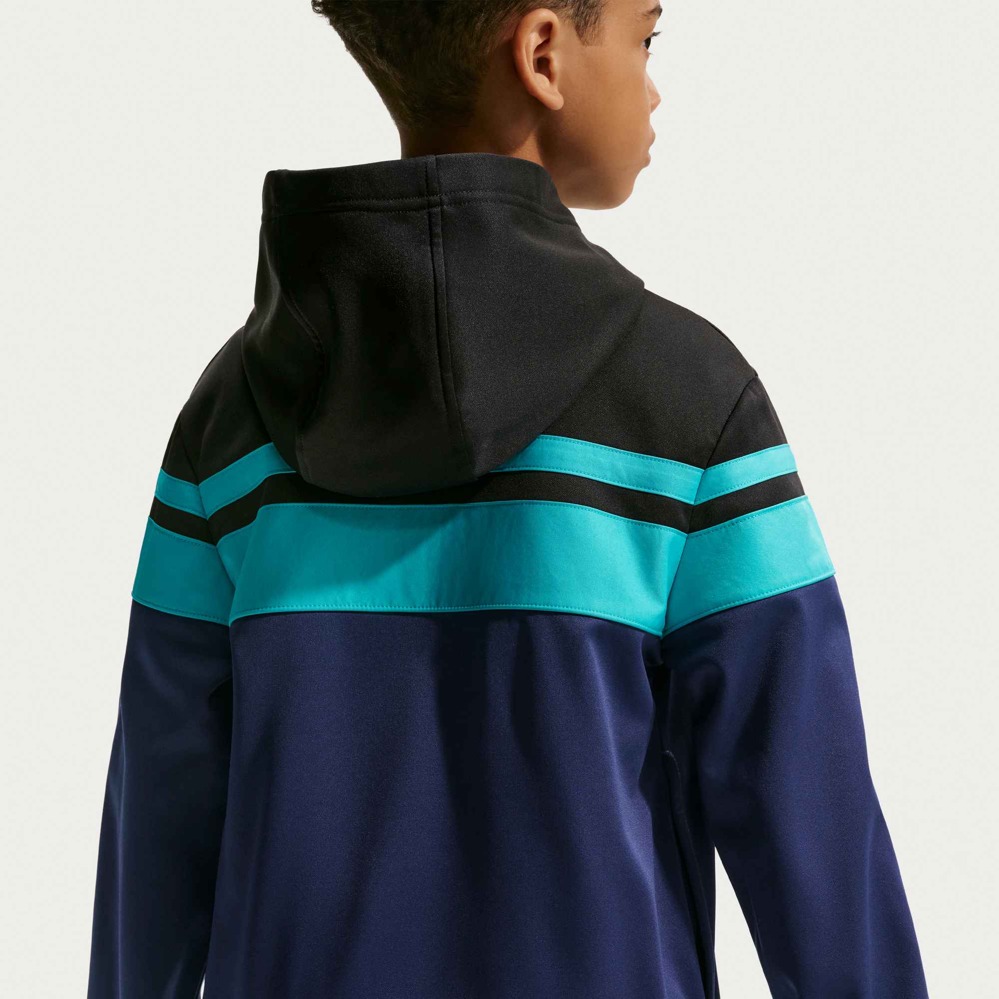 NIKE FC Barcelona Third Big Kids' Nike Dri-FIT Soccer Hooded Tracksuit