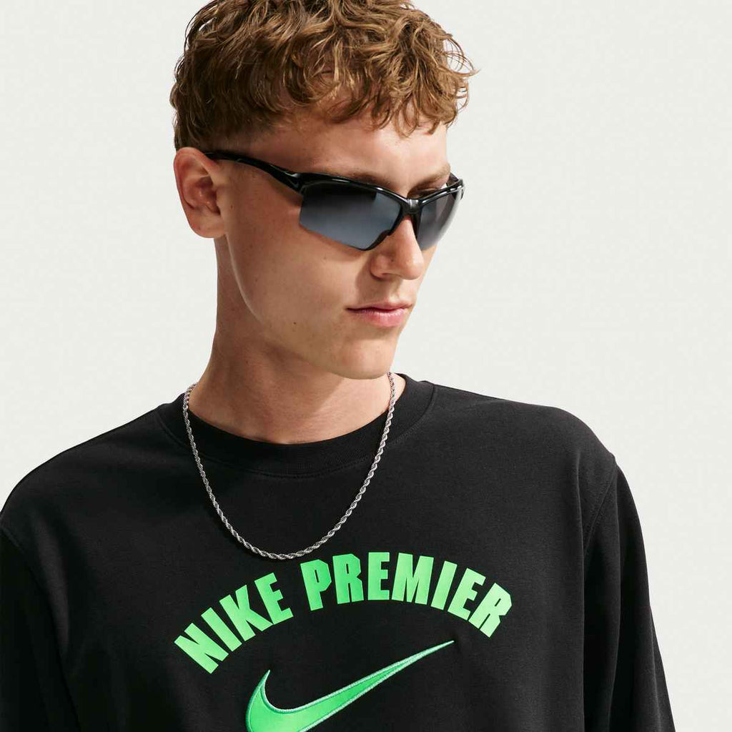 Nike Premier Men's Dri-FIT Soccer Fleece Crew - IR0600-010 by NIKE | Available at Niky's Sports