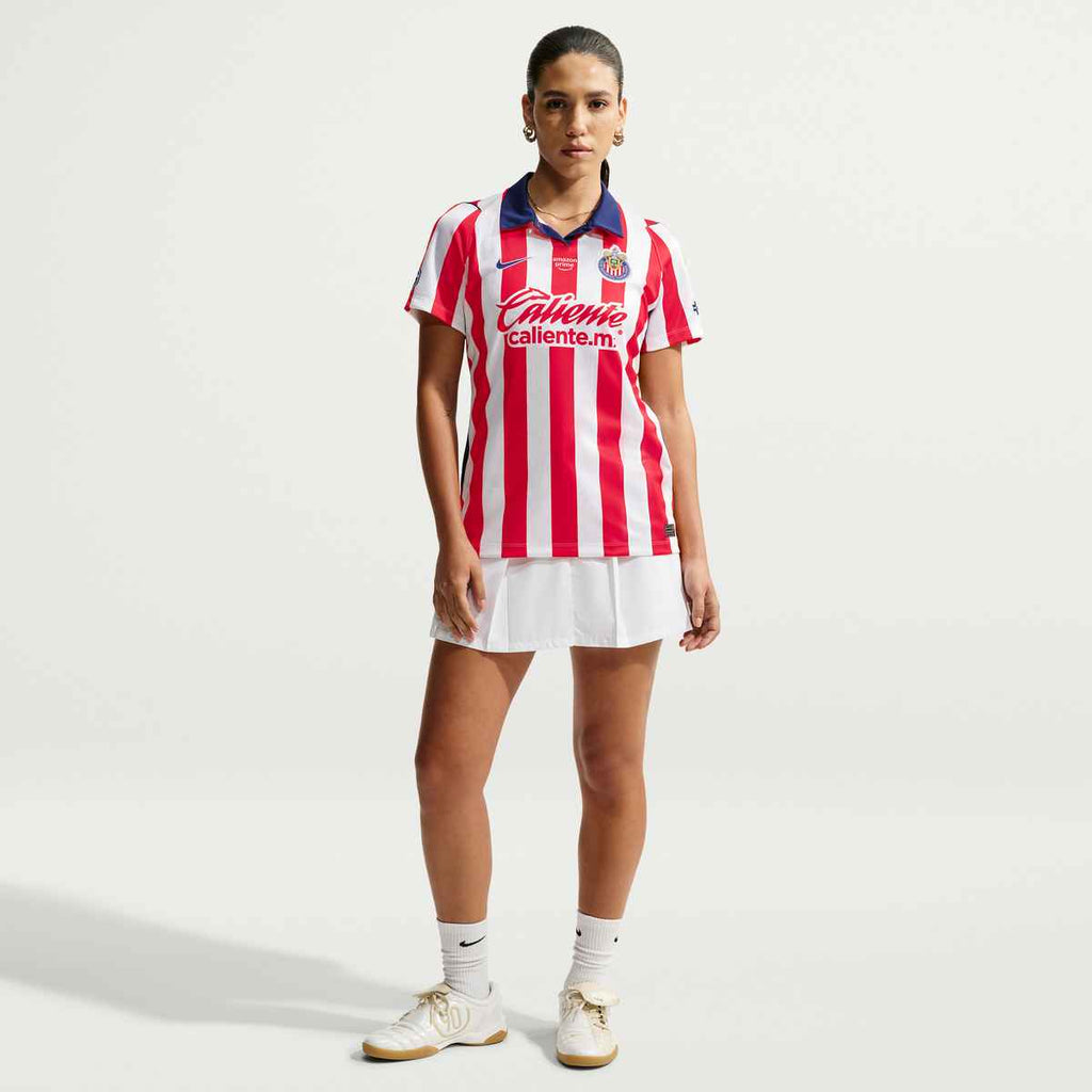 NIKE C.D. Guadalajara 2026/27 Stadium Home Women's Nike Dri-FIT Soccer Replica Jersey