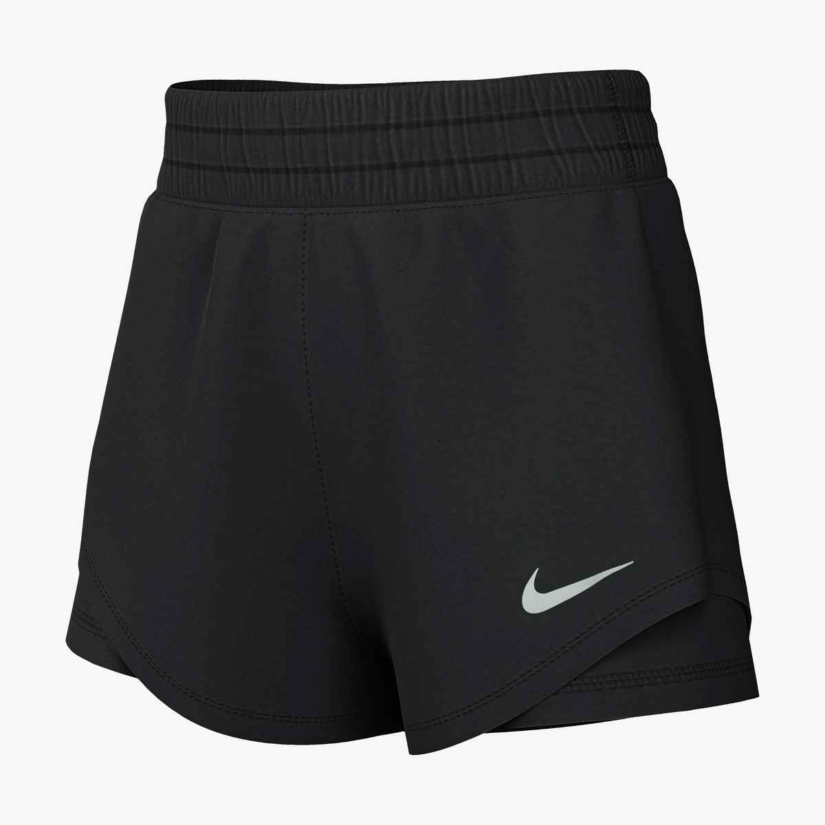 Nike One Women's Dri-FIT High-Waisted 3" 2-in-1 Shorts - IM1975-010-NIKE by Nike | Available at Niky's Sports