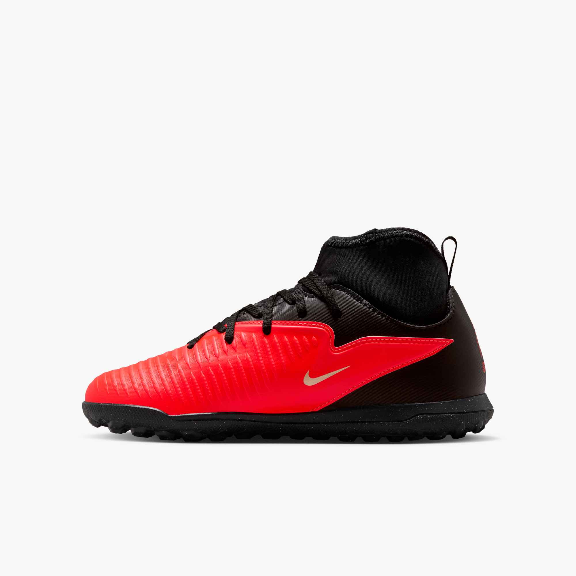 Nike Jr. Phantom 6 High Club Big Kids' Turf Soccer Shoes