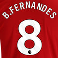 EPL B. Fernandes 26/27 White OFFICIAL NAME AND NUMBER SET