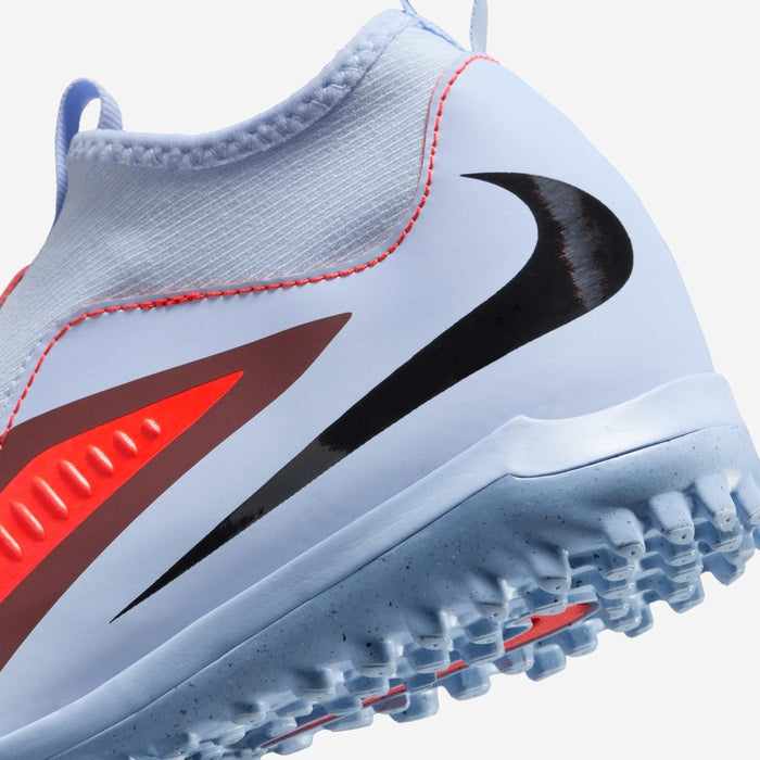 Nike Jr. Phantom 6 High Academy Kids' Turf Soccer Shoes - HQ2049-400-NIKE by Nike | Available at Niky's Sports