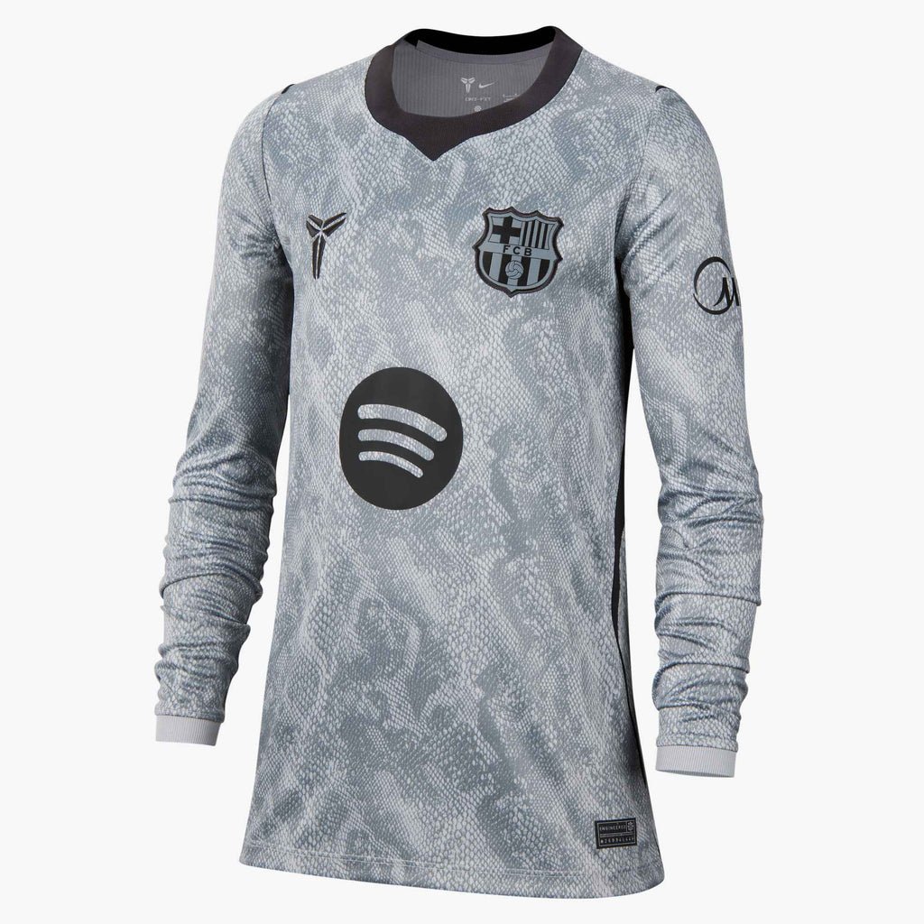 NIKE FC Barcelona 2026/27 Stadium Goalkeeper Away Big Kids' Kobe Dri-FIT Soccer Replica Jersey