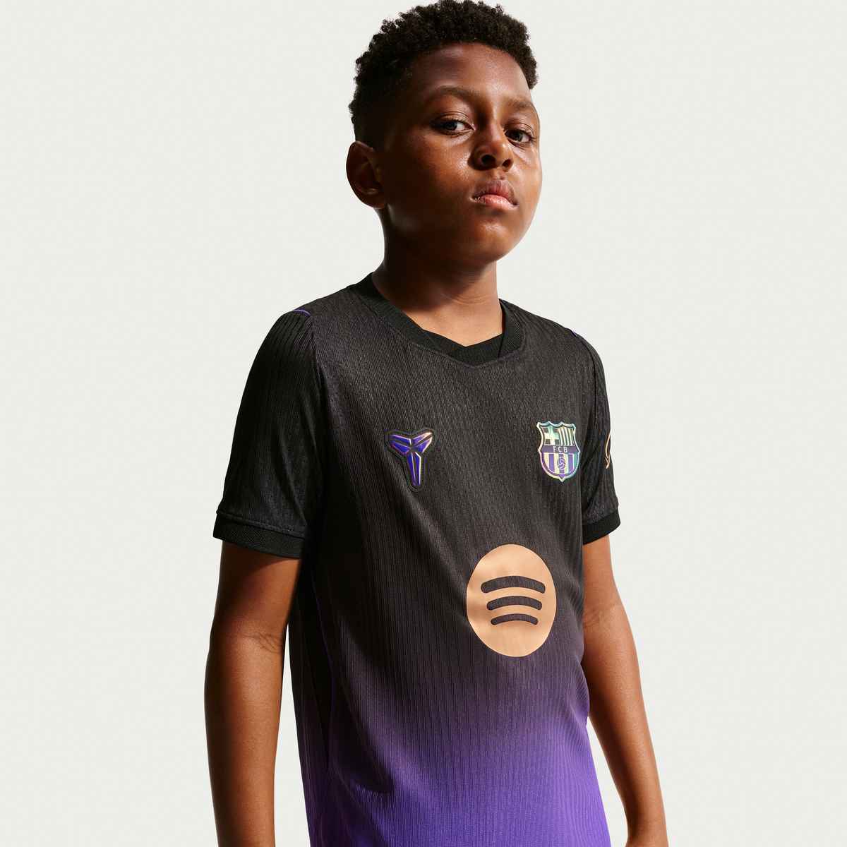 NIKE FC Barcelona 2026/27 Match Away Big Kids' Kobe Aero-FIT Soccer Authentic Jersey