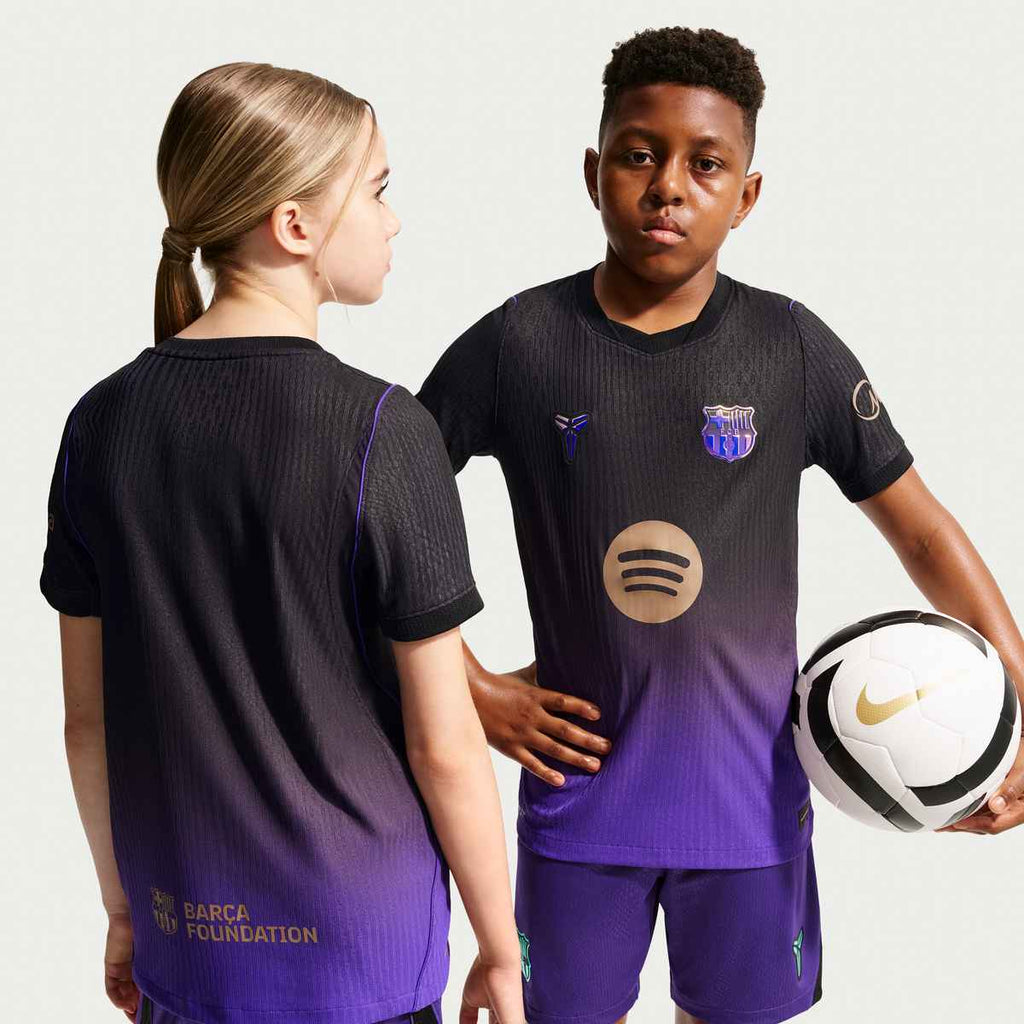 NIKE FC Barcelona 2026/27 Match Away Big Kids' Kobe Aero-FIT Soccer Authentic Jersey