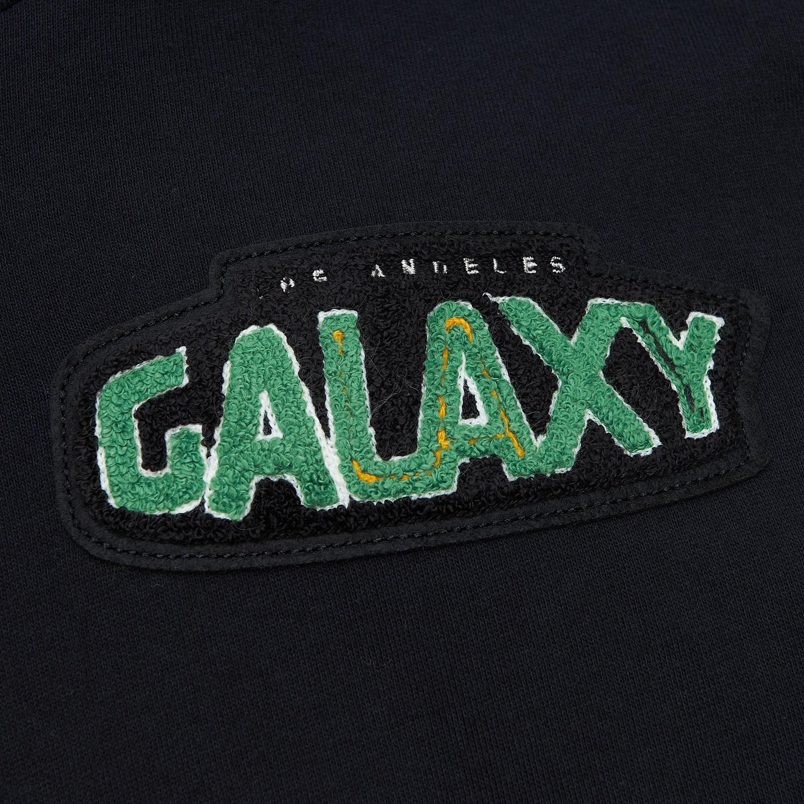 Mitchell and Ness LA Galaxy Team Legacy French Terry Hoodie - FPHD5513-LAGYYPPPBLC-MITCHELL & NESS by Mitchell & Ness | Available at Niky's Sports