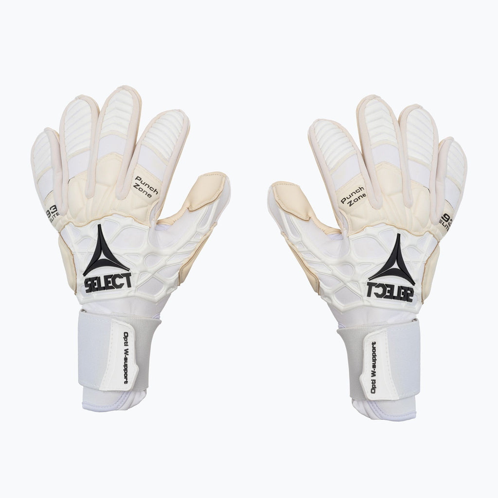 Select 93 Elite Pro Goalkeeper Glove White - 500060-WHITE-SELECT by Select | Available at Niky's Sports