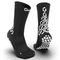 Senda Gravity Pro Crew Length Grip Socks BLACK