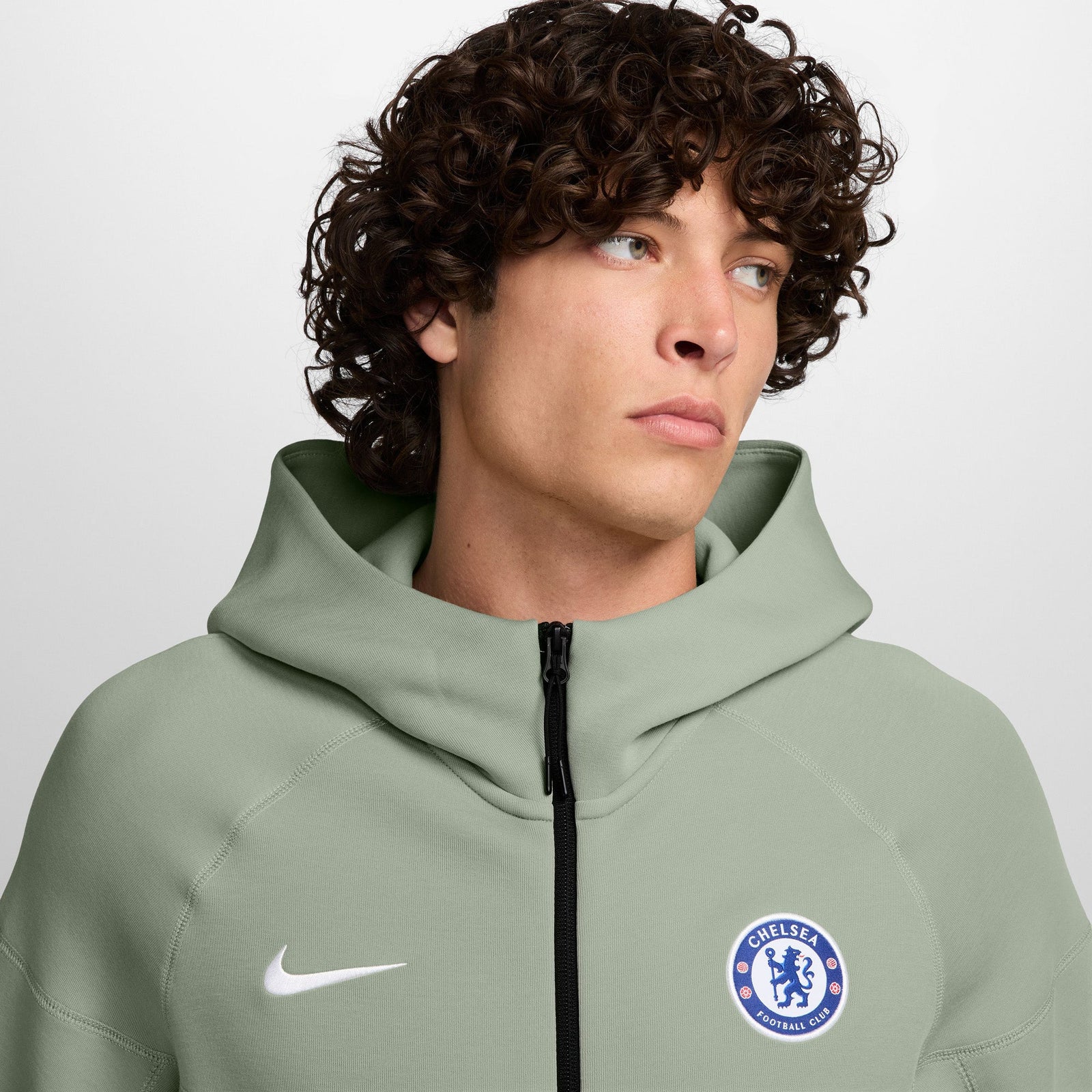Nike Chelsea FC Tech Windrunner Men's Soccer Fleece Full-Zip
