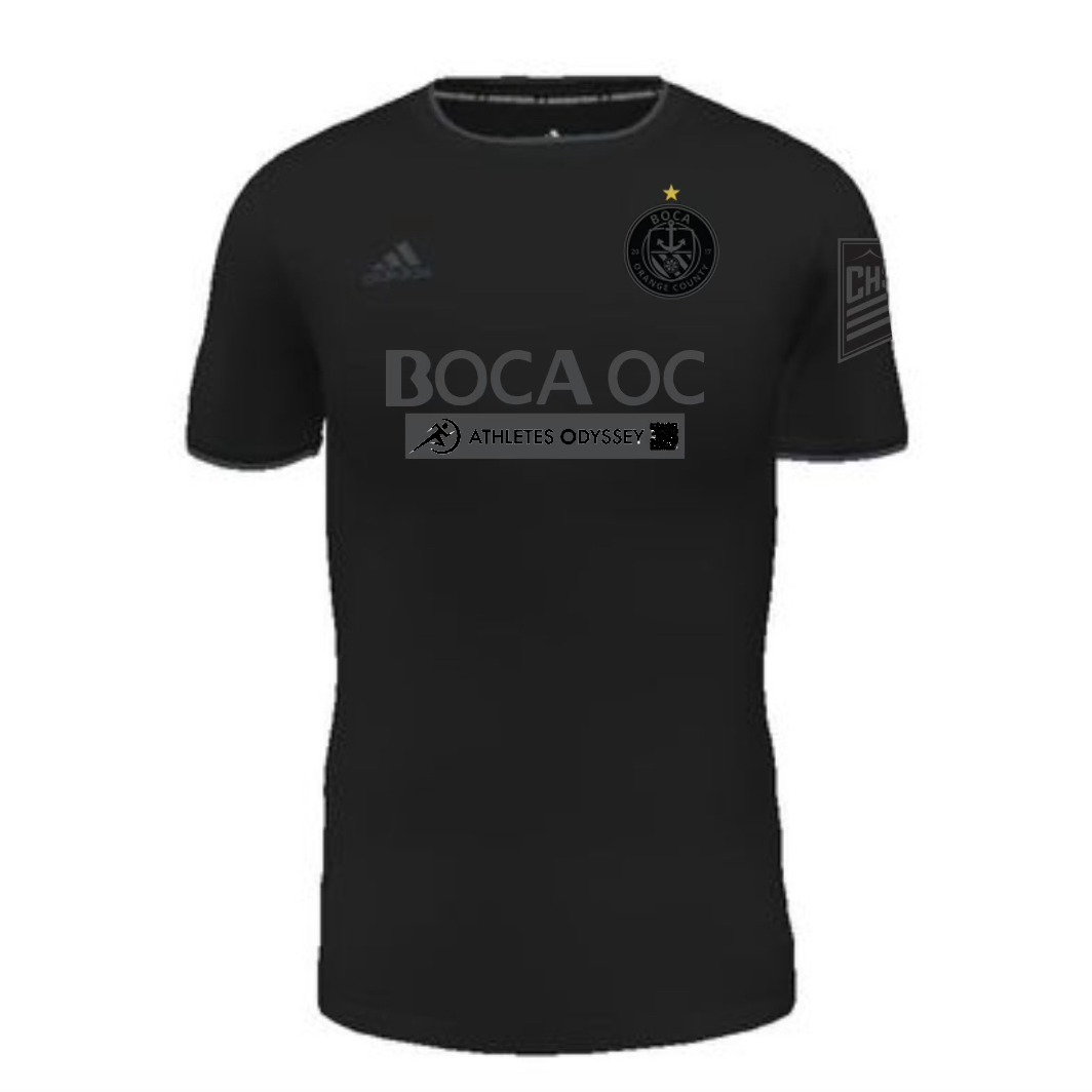 adidas Boca OC EA Custom Jersey - Black Out