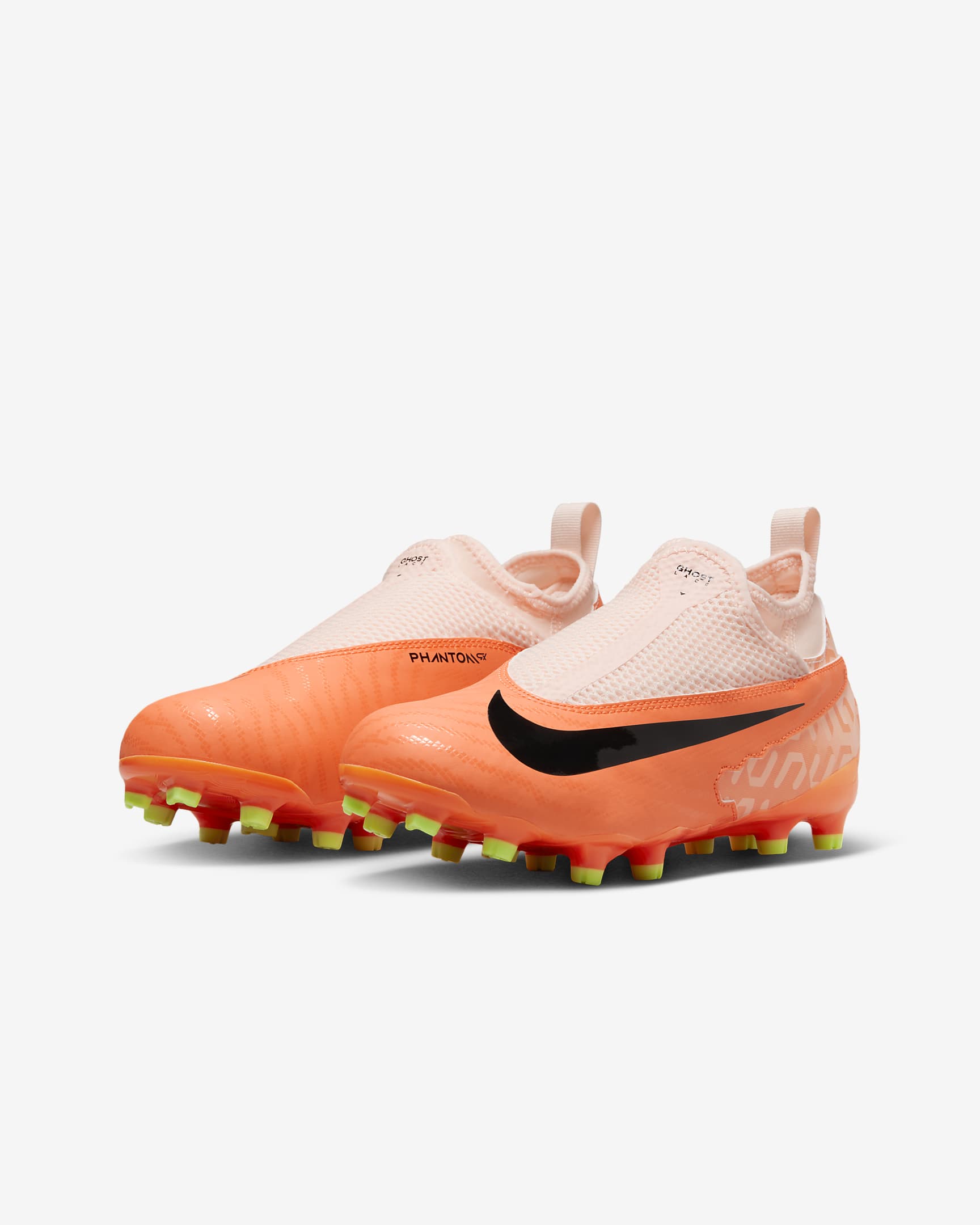 Nike Jr. Phantom GX Academy Kids Multi-ground Soccer Shoes - DZ3492-800-NIKE by Nike | Available at Niky's Sports