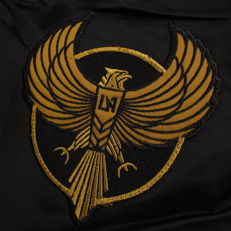 Mitchell & Ness Los Angeles Football Club LAFC Lightweight Satin Bomber Jacket