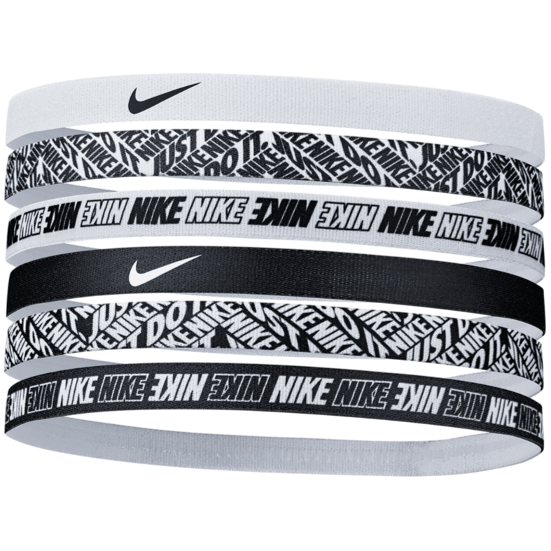 NIKE HEADBANDS 6 PK PRINTED - N.000.2545.176.OS-NIKE by Nike | Available at Niky's Sports