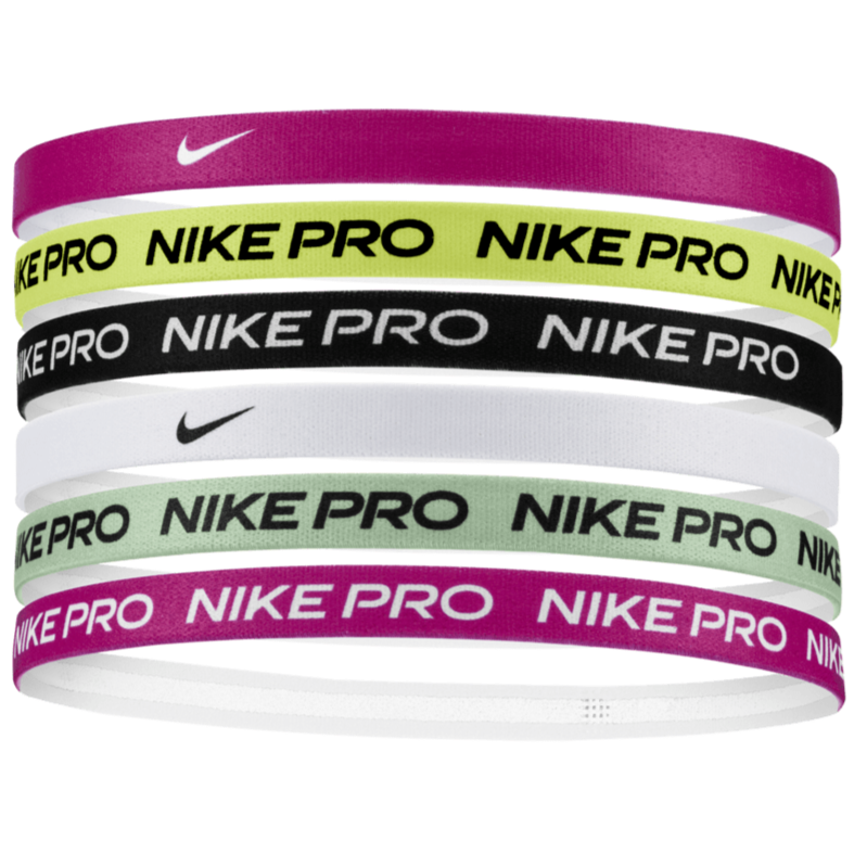 NIKE HEADBANDS 6 PACK PRINTED