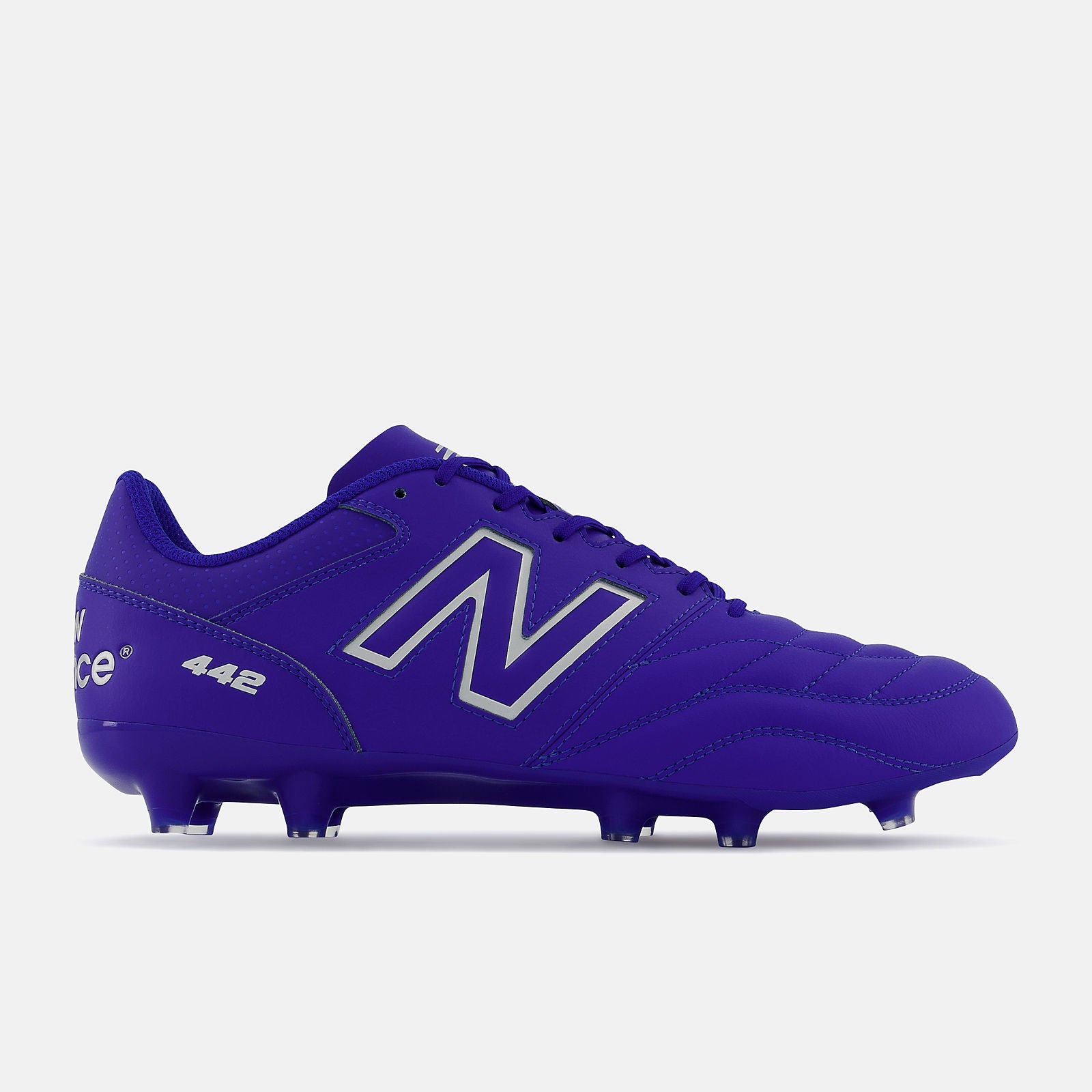 New Balance 442 Team Firmground Soccer Cleats - Royal Blue - MS42FBL2-NEW BALANCE by New Balance | Available at Niky's Sports