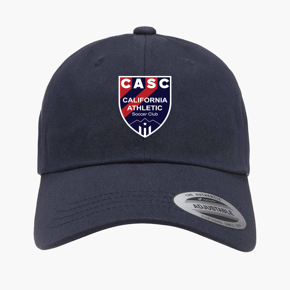 CASC Classics Adult Low-Profile Cotton Twill Dad Cap Navy -  by Niky's Sports | Available at Niky's Sports