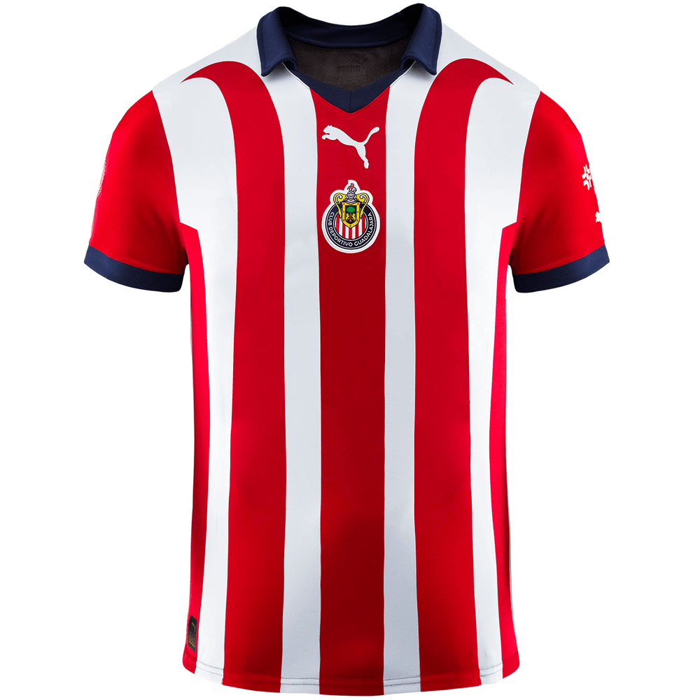 Puma Chivas Home Youth 23/24 Jersey - 763516-01-PUMA by Puma | Available at Niky's Sports