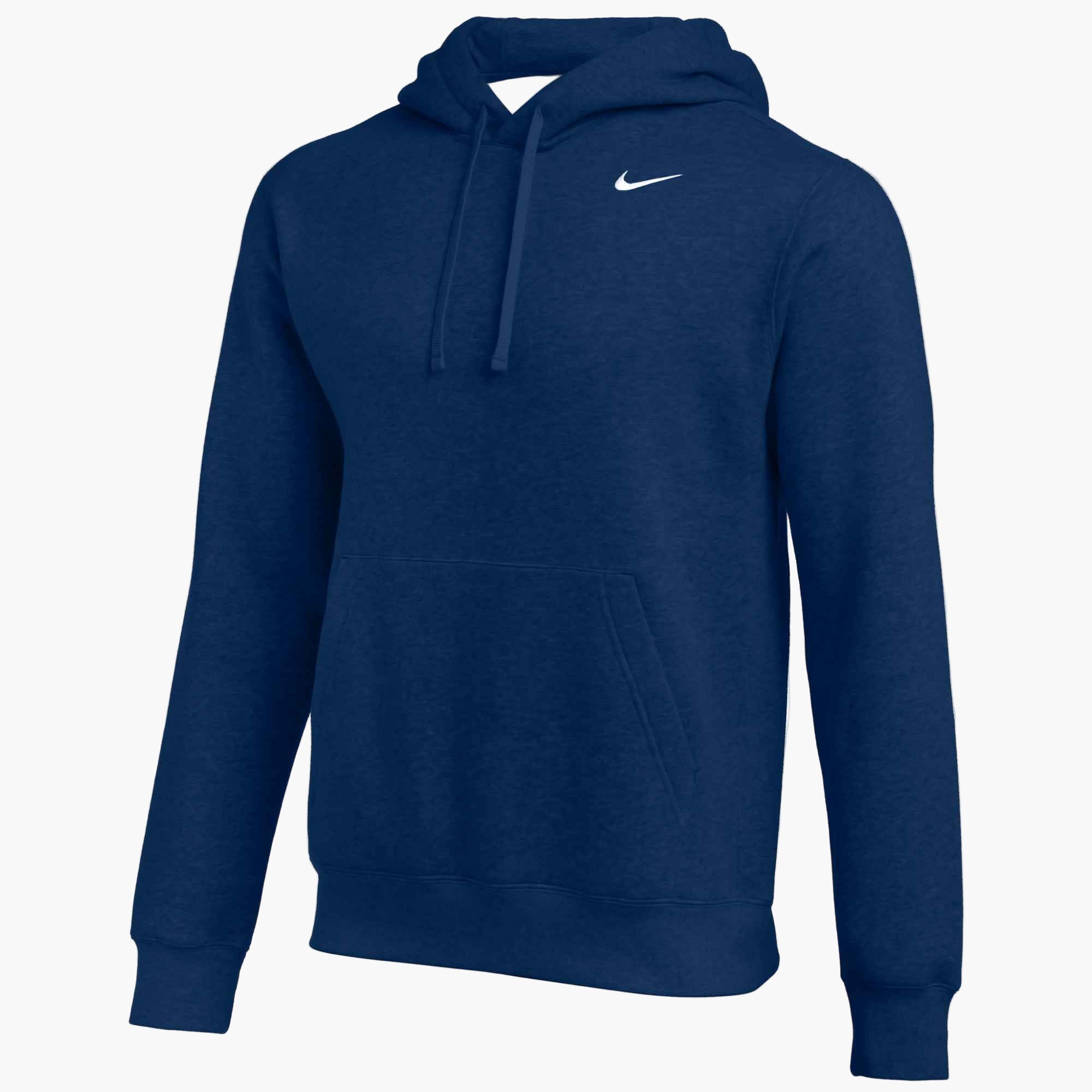 Nike Club Men's Training Pullover Hoodie Navy - CJ1611-419-NIKE by Nike | Available at Niky's Sports