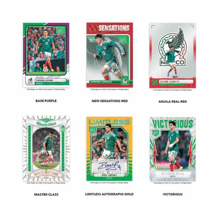 Panini 2026 FIFA World Cup Mexico National Team Blaster BOX (6 Packs Each)