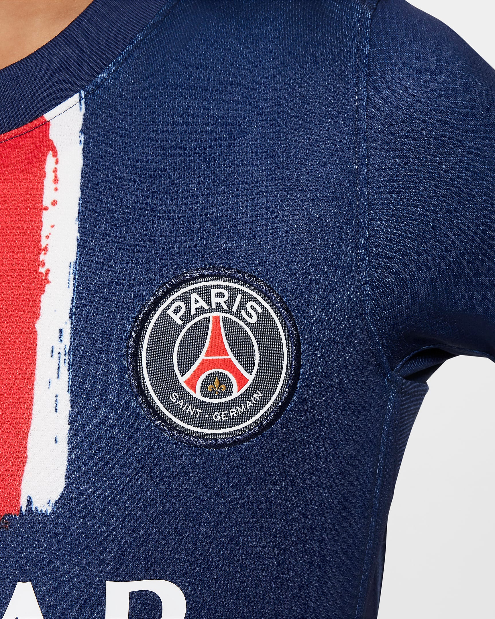 Nike Paris Saint-Germain 2024/25 Stadium Home Big Kids' Dri-FIT Soccer Replica Jersey - FN9155-411-NIKE by Nike | Available at Niky's Sports