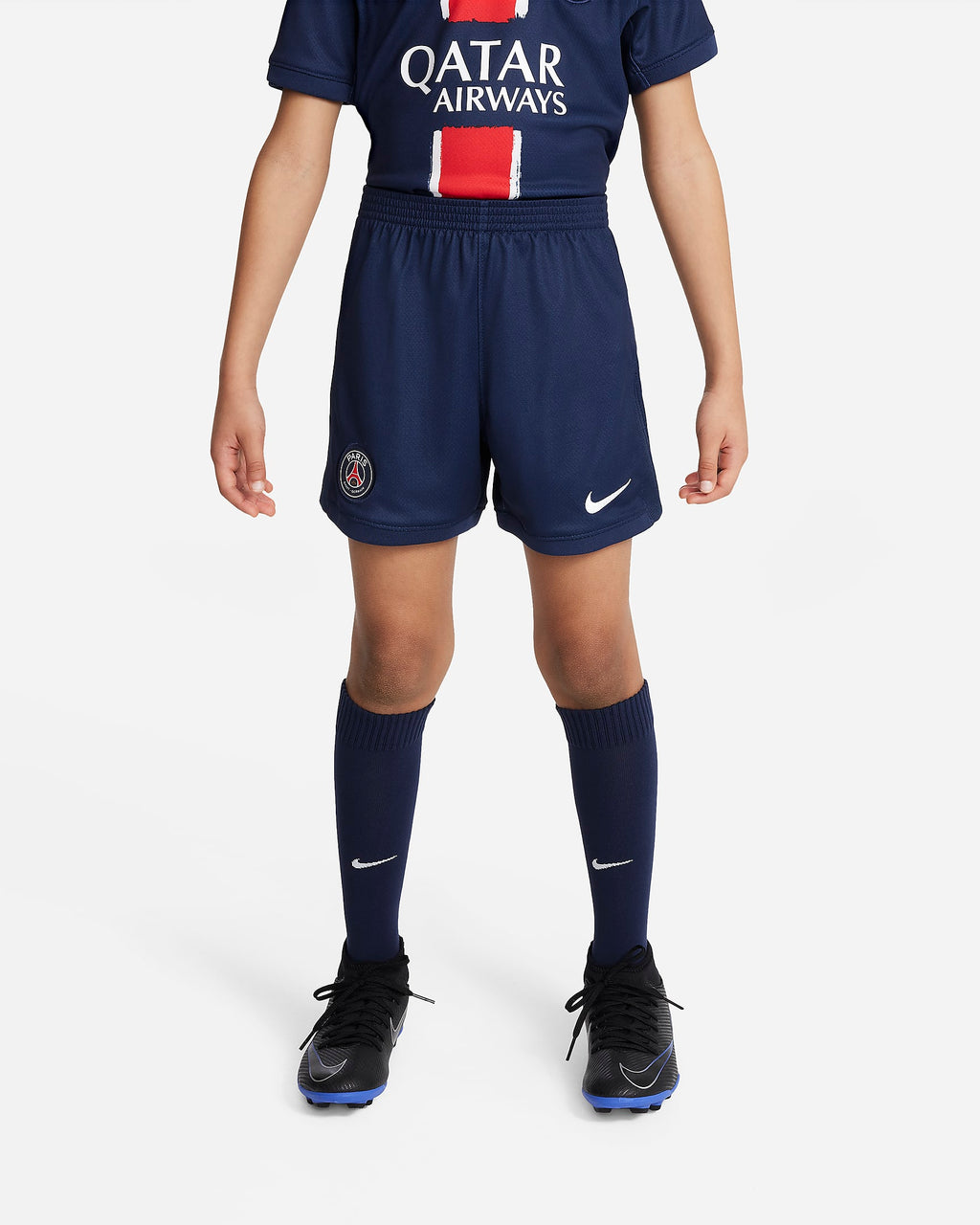 Nike Paris Saint-Germain 2024 Stadium Home Little Kids' Soccer Replica 3-Piece Kit - FN9235-411-NIKE by Nike | Available at Niky's Sports