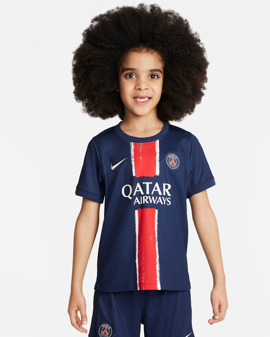 Nike Paris Saint-Germain 2024 Stadium Home Little Kids' Soccer Replica 3-Piece Kit - FN9235-411-NIKE by Nike | Available at Niky's Sports