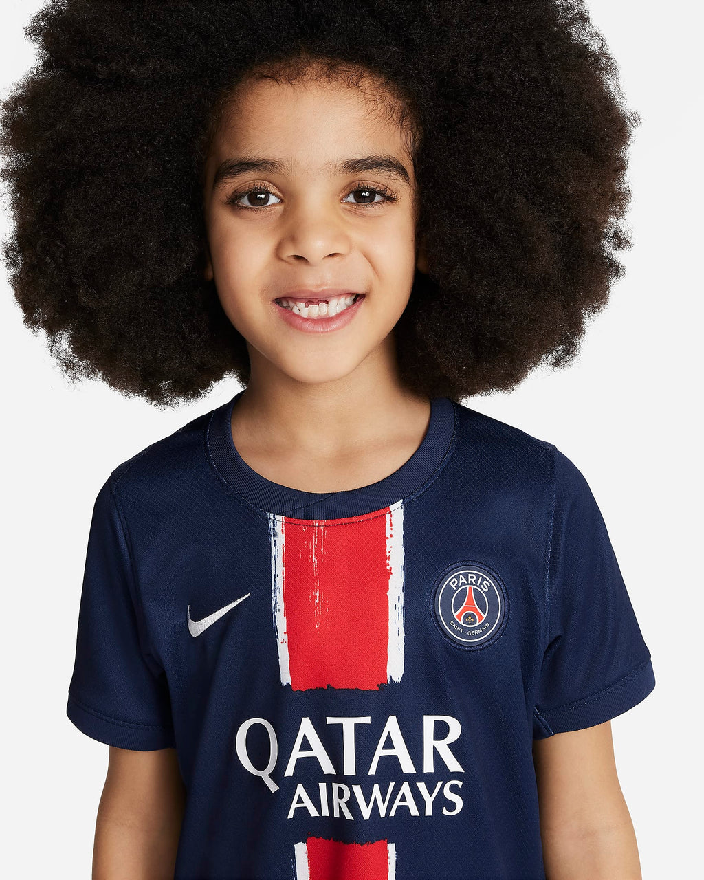 Nike Paris Saint-Germain 2024 Stadium Home Little Kids' Soccer Replica 3-Piece Kit - FN9235-411-NIKE by Nike | Available at Niky's Sports