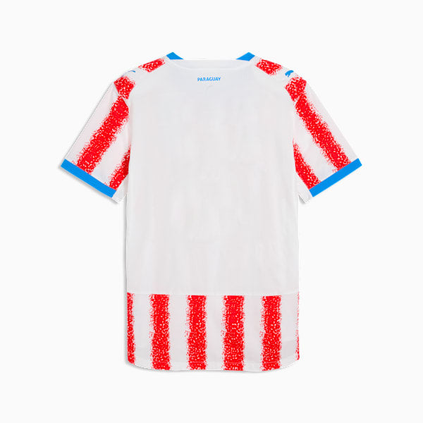 Puma Paraguay 26 Authentic Home Men's Soccer Jersey - 783301-01-PUMA by Puma | Available at Niky's Sports