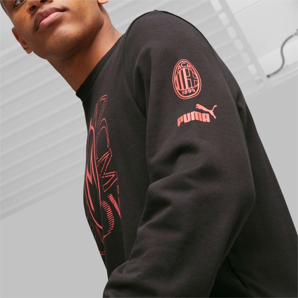 PUMA AC Milan Crew - 772315-04-PUMA by Puma | Available at Niky's Sports