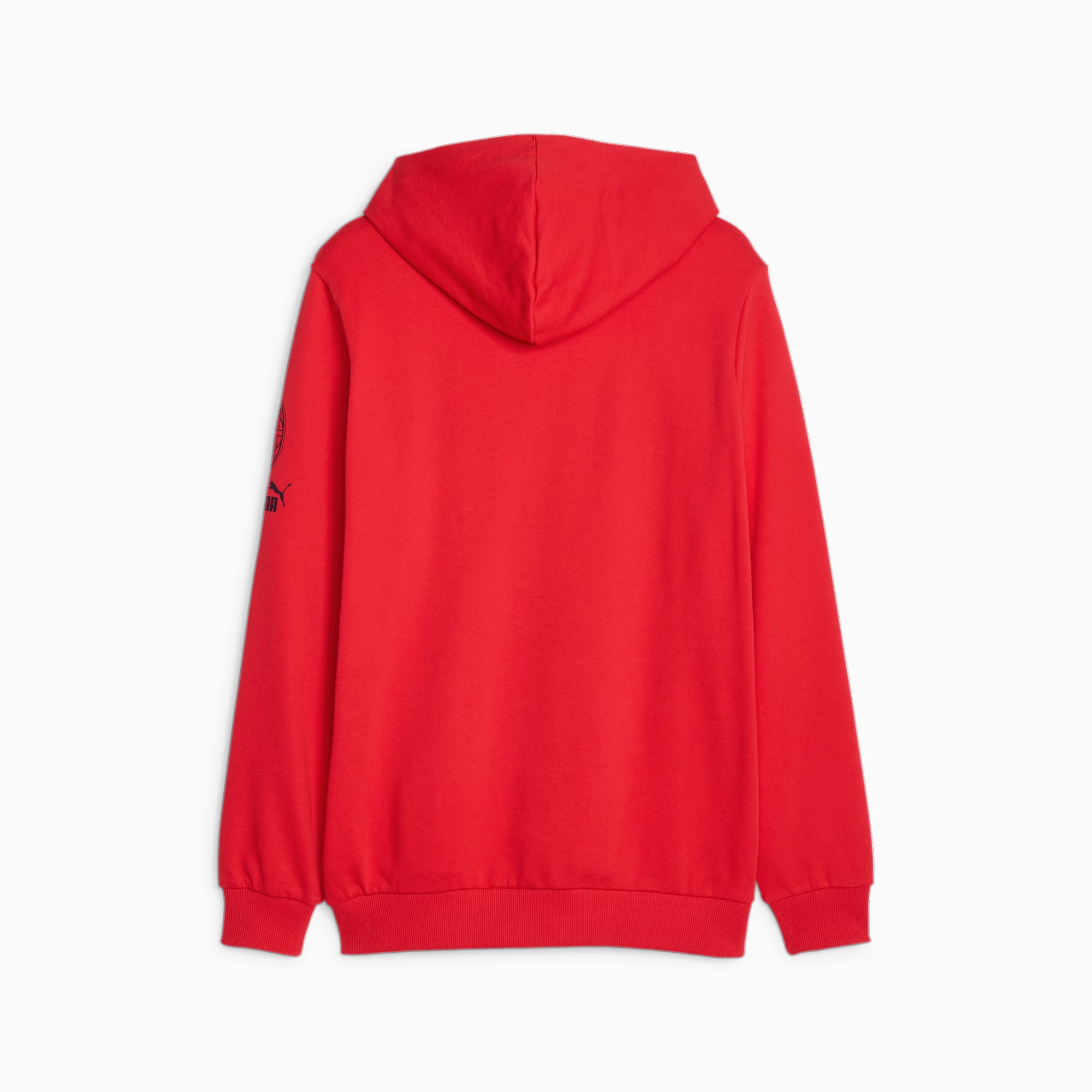 Puma AC Milan Core Hoodie - 772316-01-PUMA by Puma | Available at Niky's Sports