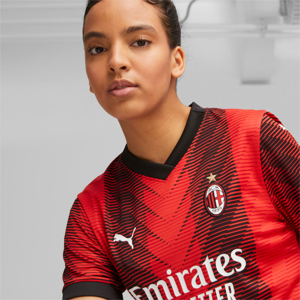 Puma Women AC Milan Home Jersey 23 Red/Black / L