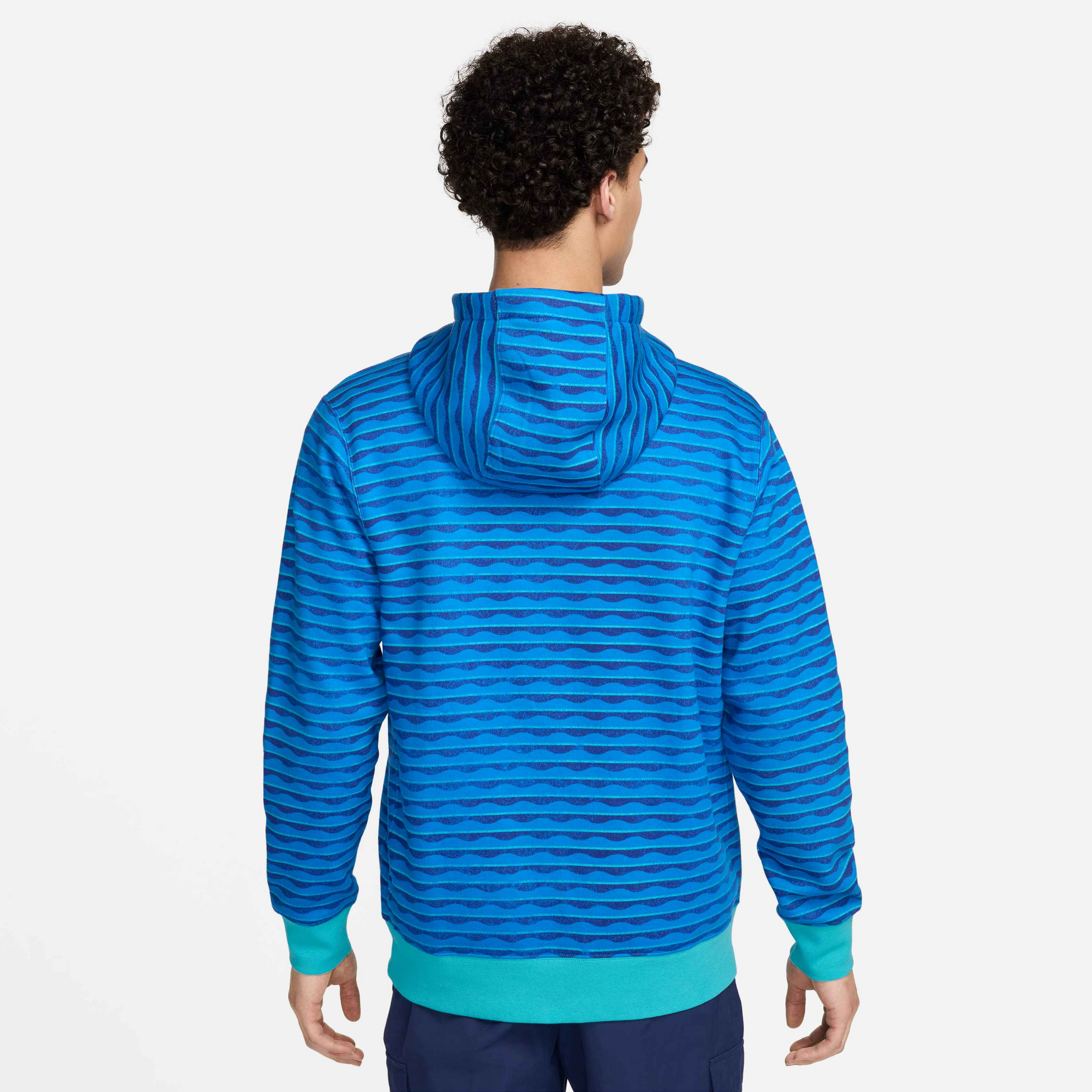 Nike Brazil Men's NSW Club Full-Zip Hoodie - FJ7239-458-NIKE by Nike | Available at Niky's Sports
