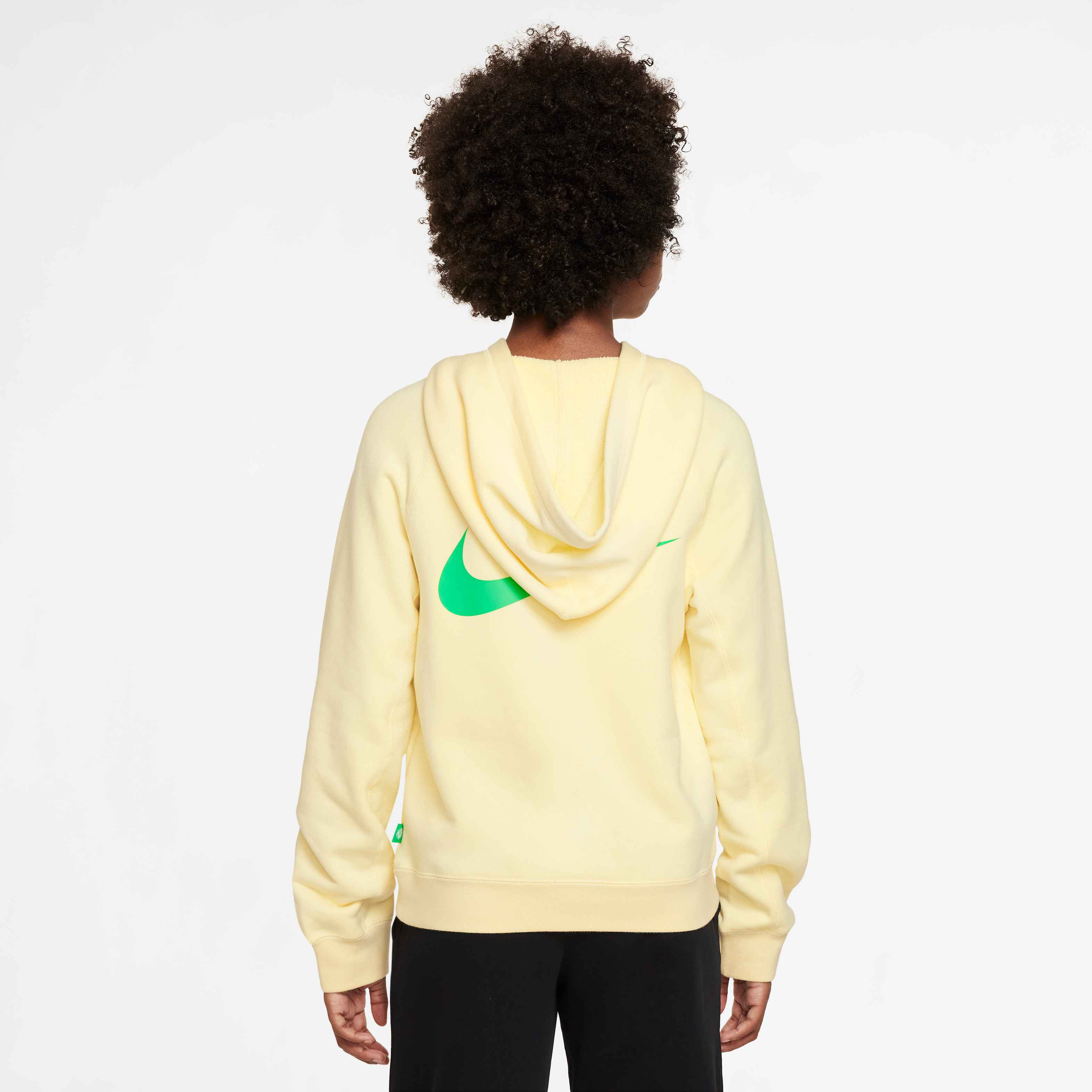yellow nike air hoodie