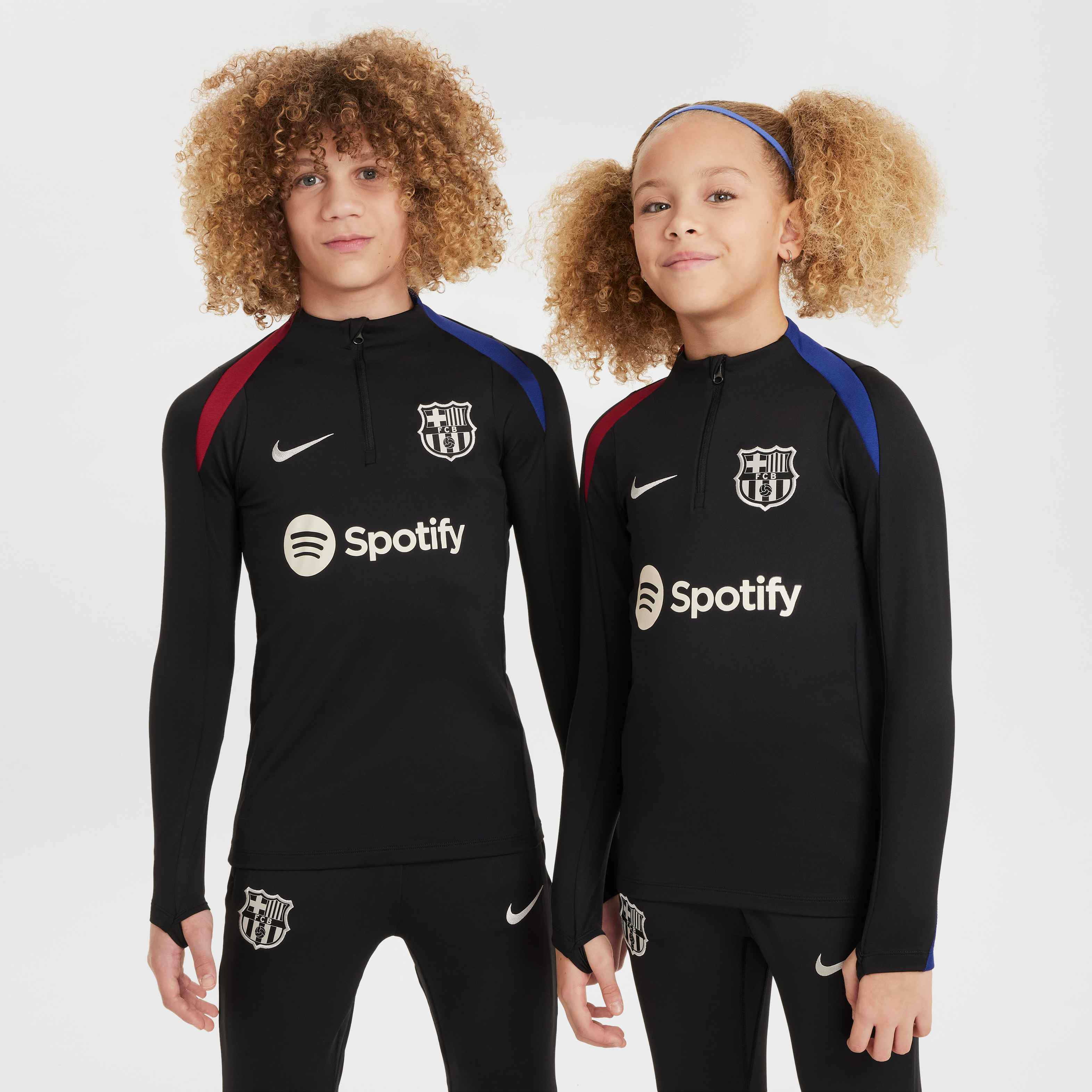 Nike FC Barcelona Youth Strike Top - FN9936-011-NIKE by Nike | Available at Niky's Sports