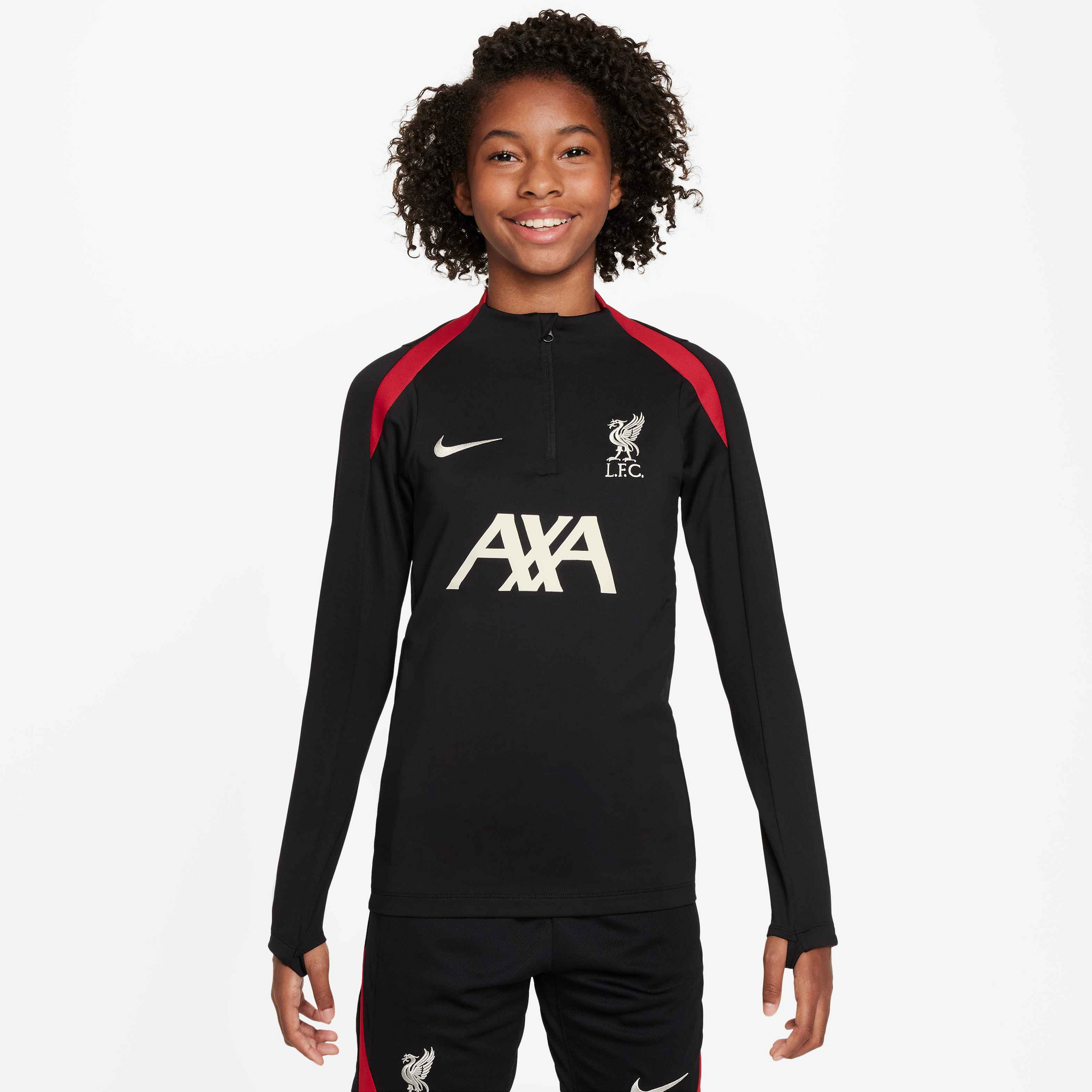 Nike Liverpool Youth Strike Top - FN9938-013-NIKE by Nike | Available at Niky's Sports